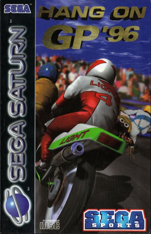 Hang-On GP box art for Sega Saturn